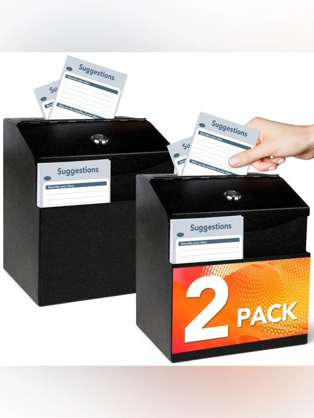 LINSIRON Suggestion Box 2 pc